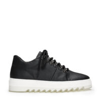 Amber Piñatex Performance Zwarte vegan sneakers