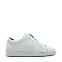 Basic Micro White - Klassieke sneakers met veters
