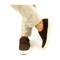 Brandon Brown – vrijetijdsschoenen met witte zool - Afbeelding 2