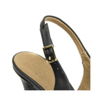 Capela Zwart - Open rug schoen - Afbeelding 4