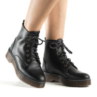 Dylan vegan enkellaarsjes met veters - Afbeelding 2