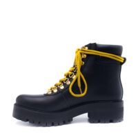 Karla - Enkellaarsjes met gele veters - Afbeelding 3