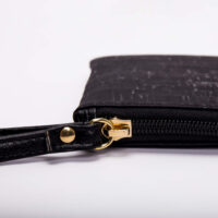 Lena Cork Black vegan portemonnee met polsbandje - Afbeelding 2