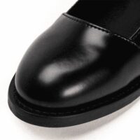 Lola Micro Black vegan ballerina-damesschoenen - Afbeelding 4