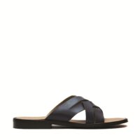 Luigi - Blauwe platte sandaal