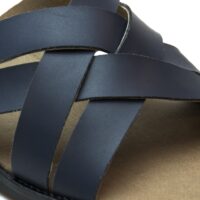 Luigi - Blauwe platte sandaal - Afbeelding 4