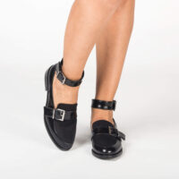 Luna Black Micro vegan loafer - Afbeelding 3
