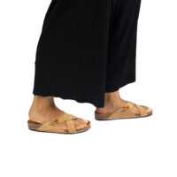 Paxos Cork - Platte sandaal van kurk - Afbeelding 2