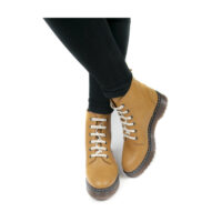 Trina - camel enkellaarsjes - Afbeelding 2