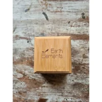 Bamboo Soap Dish with lid - Afbeelding 2