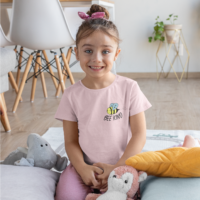 Bee Kind – Kid Organic Cotton Tee - Afbeelding 7