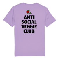 Anti Social Veggie Club – Organic Cotton Tee - Afbeelding 7