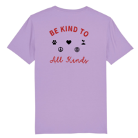 Be kind to all kinds – Organic Cotton Tee - Afbeelding 6