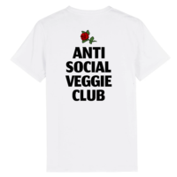 Anti Social Veggie Club – Organic Cotton Tee - Afbeelding 4