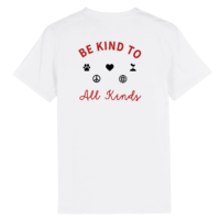 Be kind to all kinds – Organic Cotton Tee - Afbeelding 3