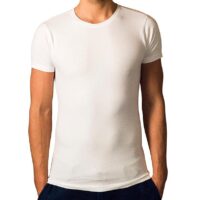 2 x T-shirt Basic – Biologisch katoen – wit – ronde – hals