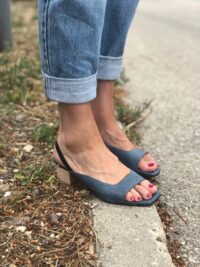 Ananas Bleu Peep Toe - Afbeelding 6