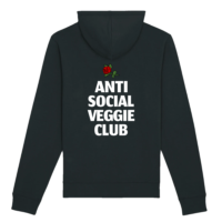 Anti Social Veggie Club – Organic Cotton Hoodie - Afbeelding 7