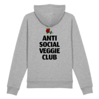 Anti Social Veggie Club – Organic Cotton Hoodie - Afbeelding 4