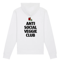 Anti Social Veggie Club – Organic Cotton Hoodie - Afbeelding 3