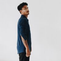 Overhemd – Biologisch katoen – denim wassing - Afbeelding 4