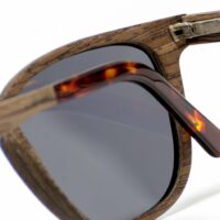 Lark – Unisex Wooden Sunglasses - Afbeelding 9