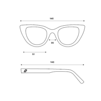 Evora – Womens Bio Acetate Sunglasses - Afbeelding 12