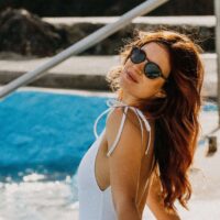 Ganges – Unisex Wood and Bio Acetate Sunglasses - Afbeelding 3