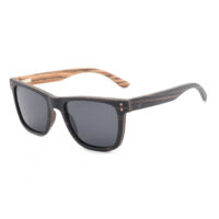 Benja – Wooden Veneer Sunglasses - Afbeelding 2