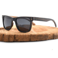 Benja – Wooden Veneer Sunglasses - Afbeelding 4