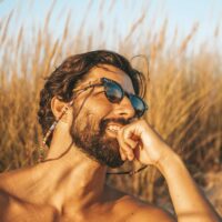 Ganges – Unisex Wood and Bio Acetate Sunglasses - Afbeelding 16