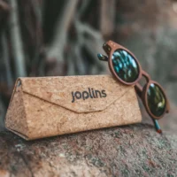 Fold & Go – Tri-fold Sunglasses Cork Case - Afbeelding 5