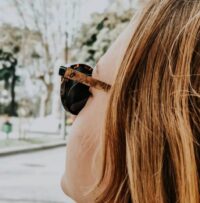 Ganges – Unisex Wood and Bio Acetate Sunglasses - Afbeelding 14