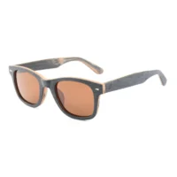 Moon – Unisex Wooden Sunglasses - Afbeelding 2