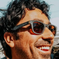 Moon – Unisex Wooden Sunglasses - Afbeelding 4