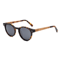 Ganges – Unisex Wood and Bio Acetate Sunglasses - Afbeelding 2
