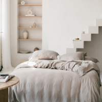 100% tencel dekbedovertrek single (140 x 220) - Afbeelding 4