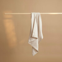 Tencel kussensloop beige 60 x 70 cm zonder volant - Afbeelding 4