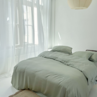 100% tencel dekbedovertrek single (140 x 220) - Afbeelding 6