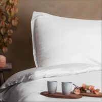 100% tencel dekbedovertrek single (140 x 220) - Afbeelding 6