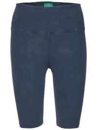 Essential Biker Shorts – Organic Cotton Tie Dye Indigo - Afbeelding 4