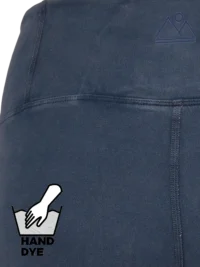 Essential Biker Shorts – Organic Cotton Tie Dye Indigo - Afbeelding 6