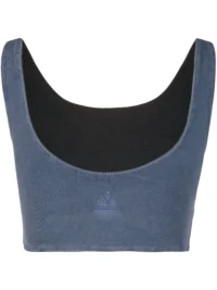 Reversible Crop Tank – Tie Dye Indigo - Afbeelding 6