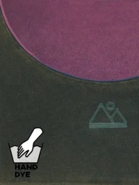 Reversible Crop Tank – Tie Dye Violet - Afbeelding 10