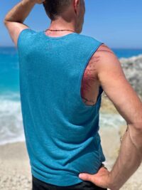 Earth Unisex Tank – Hemp - Afbeelding 3