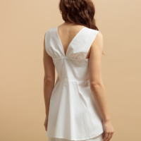 Top blanco ALBY - Afbeelding 4