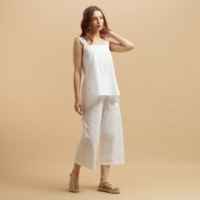 Top blanco ALBY - Afbeelding 2