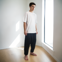 Pantalón negro Baggie Hombre - Afbeelding 6