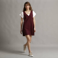 Vestido morado LINDEN