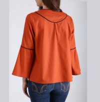 Blusa naranja VIVORG - Afbeelding 4